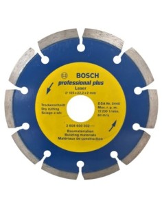 Disc diamantat Bosch 125mm, precizie in constructii