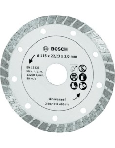 Disc diamantat 115mm Bosch pentru taieturi precise