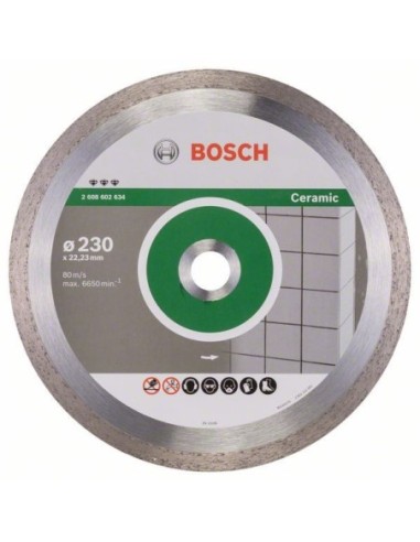 Disc diamantat Bosch 230mm pentru ceramica