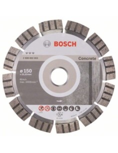 Disc diamantat Bosch, taiere eficiente beton 2