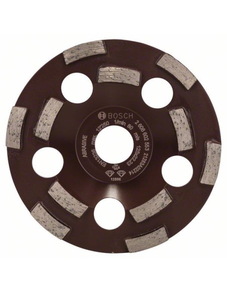 Disc diamantat Bosch 125mm, perfect pentru materiale abrazive