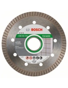 Disc diamantat Bosch Turbo, taiere ceramica extra-curata