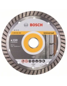 Disc diamantat Bosch Turbo, tăiere precisă universal