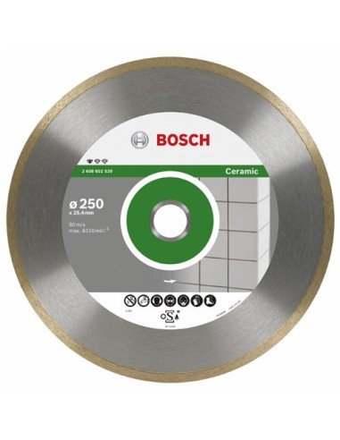 Disc diamantat Bosch 230mm, taiere ceramica eficienta