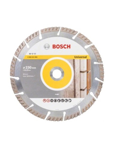 Disc diamantat Bosch 230mm ideal pentru beton armat