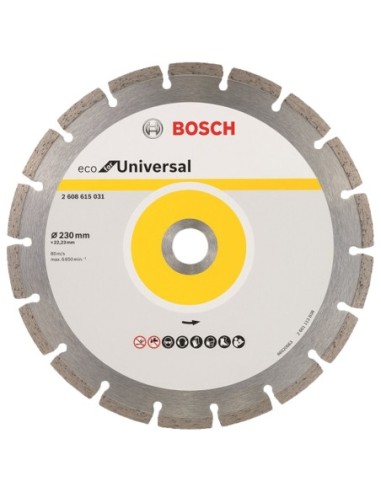 Disc diamantat Bosch pentru beton, precizie maxima