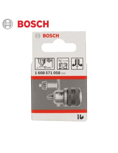 Bosch Mandrina 1-10mm, prindere precisa