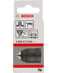 Bosch mandrina rapida 2-13mm, pentru utilizare confortabila 2