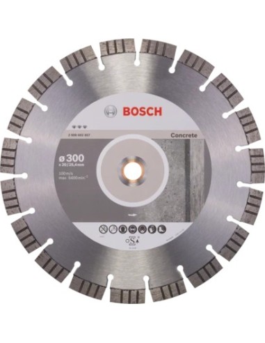 Disc diamantat Bosch pentru beton, taieturi rapide