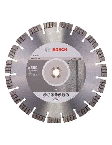 Disc diamantat Bosch pentru beton, taieturi rapide