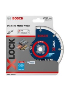 Disc diamantat 125 mm Bosch X-LOCK pentru taiere fina 2