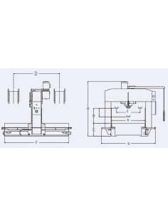 Presa hidraulica RHTC TL-220 cu cadru mobil robust 2