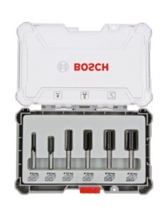 Set freze Bosch, profilare precisa cu tije 8mm 2