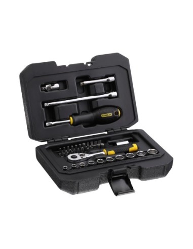 Set tubulare Stanley 1/4", ideal pentru precizie