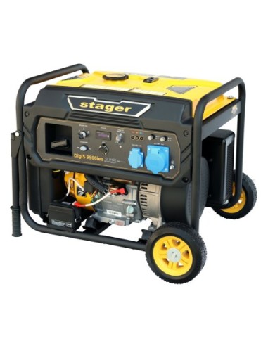 Generator Stager DigiS 9500iea, putere si mobilitate