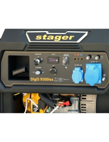 Generator Stager DigiS 9500iea, putere si mobilitate