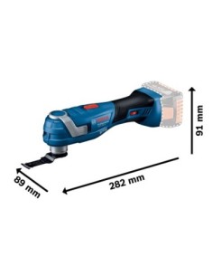 Bosch GOP 185LI, taiere precisa, 18V, unealta multifunctionala 2