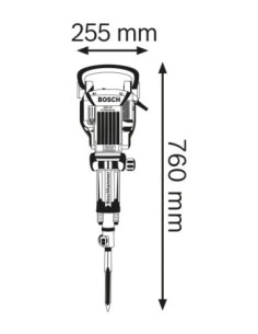 Bosch GSH 16-30, ciocan demolator puternic 1750W 2