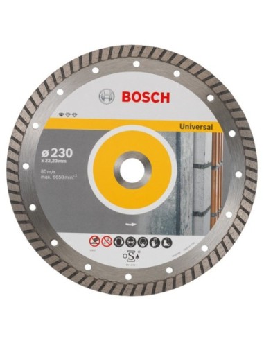 Disc diamantat Bosch 230mm, taieturi precise