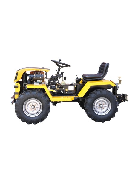 Minitractor diesel 12CP Progarden, eficienta agricola