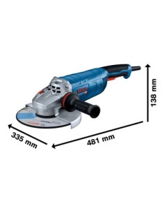 Polizor unghiular Bosch GWS 27-230 J, ideal pentru sarcini grele 2