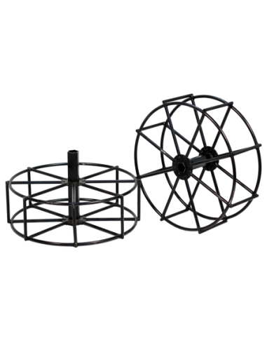 Roti metalice 500x170 motocultor cu flanse hex