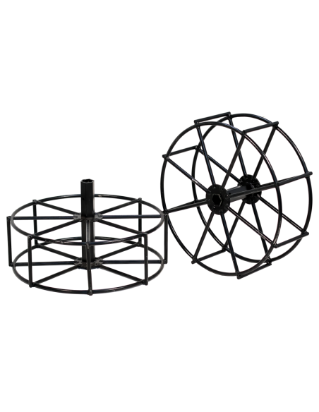 Roti metalice 500x170 motocultor cu flanse hex