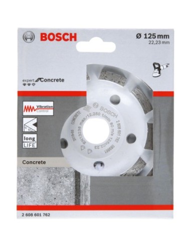 Disc diamantat Bosch 125mm, echilibru maxim beton