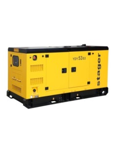 Generator diesel trifazat Stager 53kVA, eficiență și silențiozitate