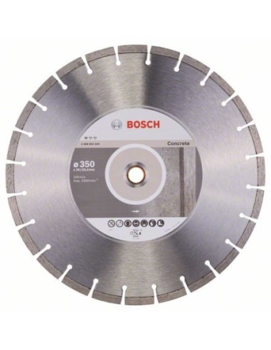 Disc diamantat Bosch 350mm pentru beton – Taiere precisa