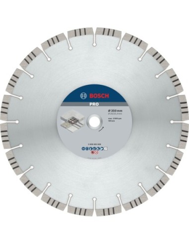 Disc diamantat Bosch 350 mm beton durabil