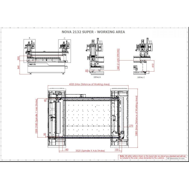 Router CNC Routermax 2132, ideal pentru prelucrari precise lemn