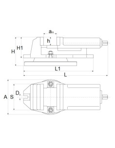 Menghina industriala de precizie Cormak 100x80 mm CORMAK - 5 2