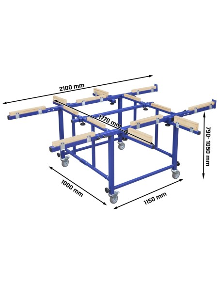 Suport cu role CORMAK pentru fierastrau CORMAK - 5