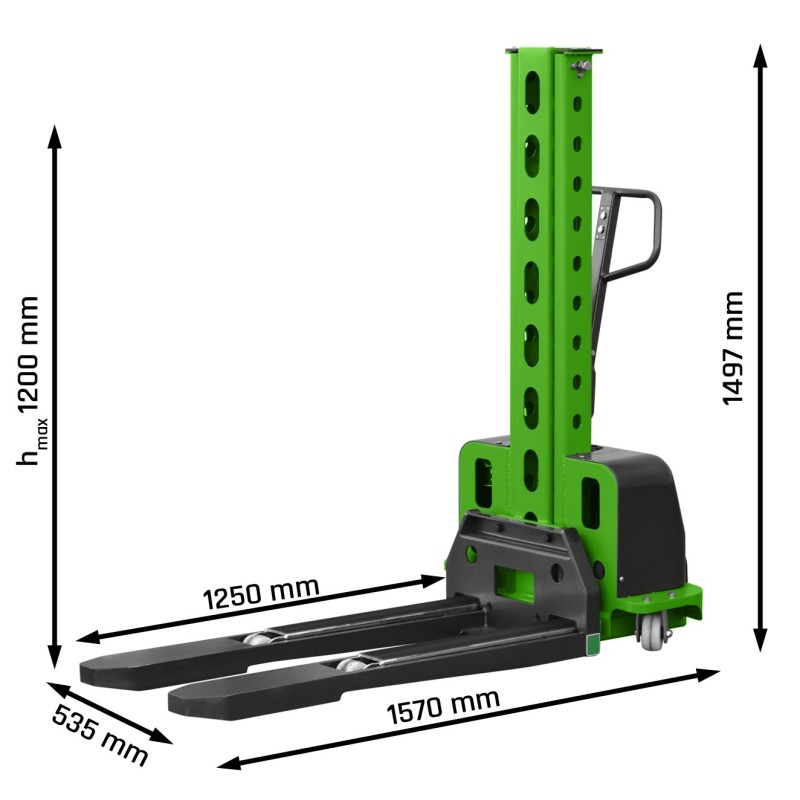 Stivuitor Cormak B512 Auto, compact si eficient