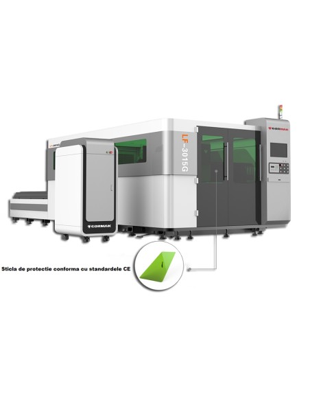 Masina debitat foi de metal cu laser FIBER Cormak LF3015G - 1000 W CORMAK - 3