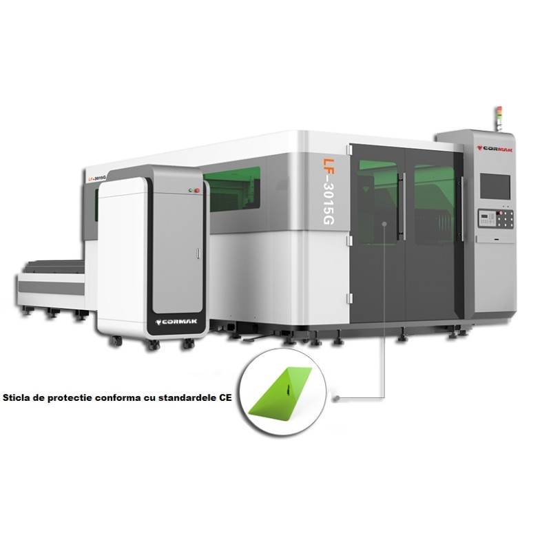 Masina debitat foi de metal cu laser FIBER Cormak LF3015G - 4000 W CORMAK - 3