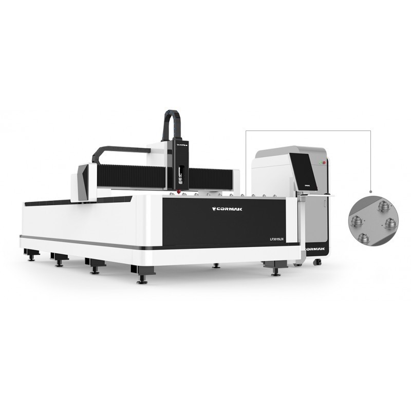 Masina de debitat profile si tevi cu laser FIBER LF3015LN - 1000 W CORMAK - 1