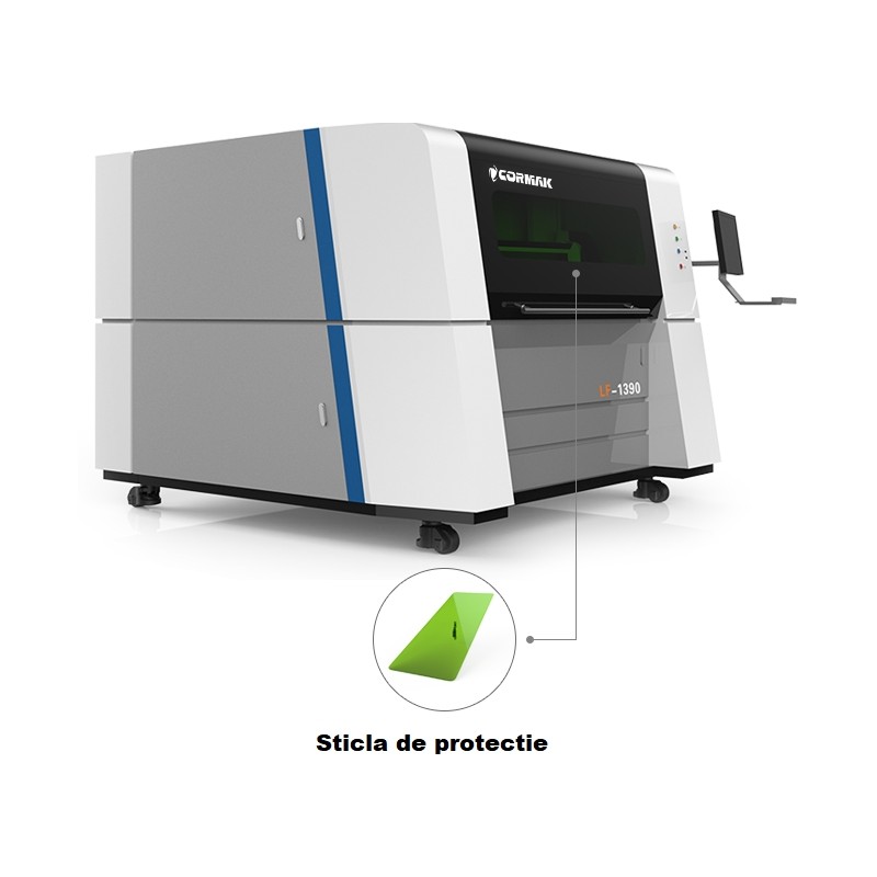 Masina de debitat profile si tevi cu laser FIBER LF1390 - 500 W CORMAK - 1