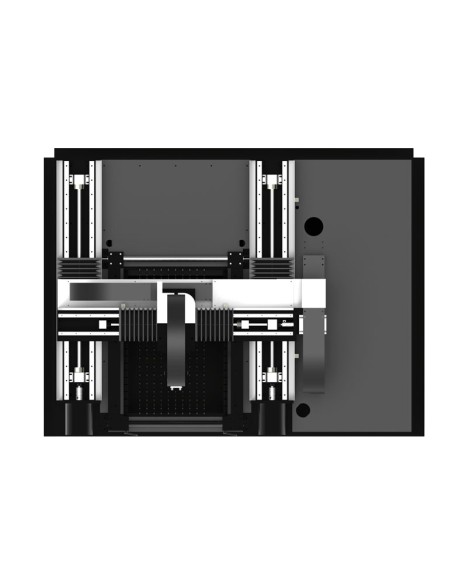 Masina de debitat profile si tevi cu laser FIBER LF0660 - 750 W CORMAK - 4