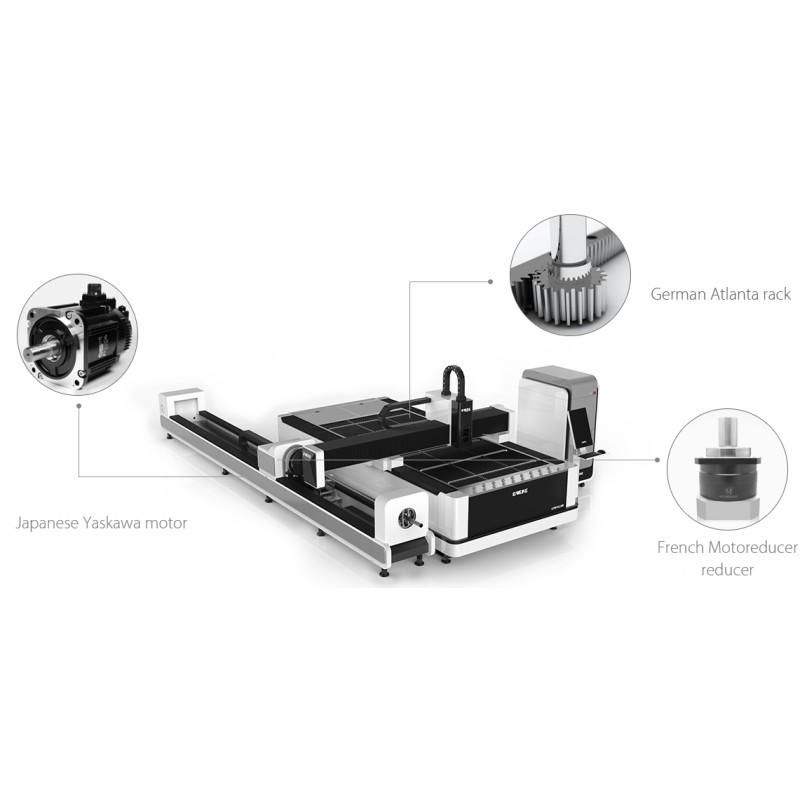 Masina debitat foi de metal cu laser FIBER Cormak LF3015LNR - 2000 W CORMAK - 8