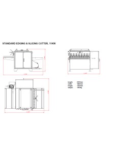 Ferastrau multilama Winter DS 80, motor 15kW, ax 15 panze 2