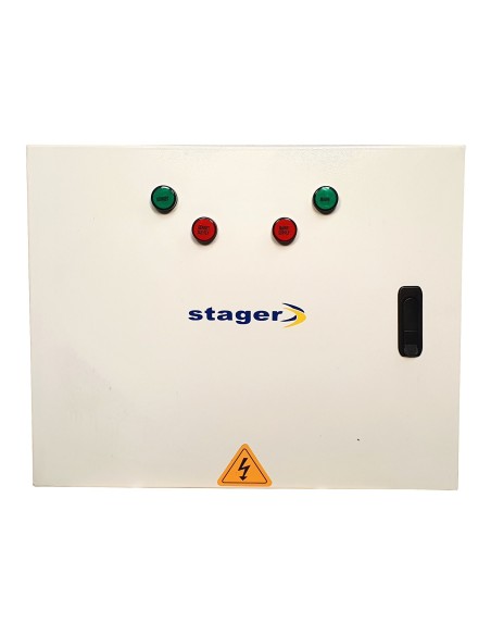 Automatizare trifazata Stager, control eficient