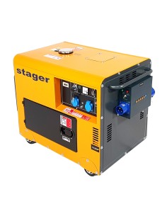 Stager DG 5500S+ATS, generator diesel eficient