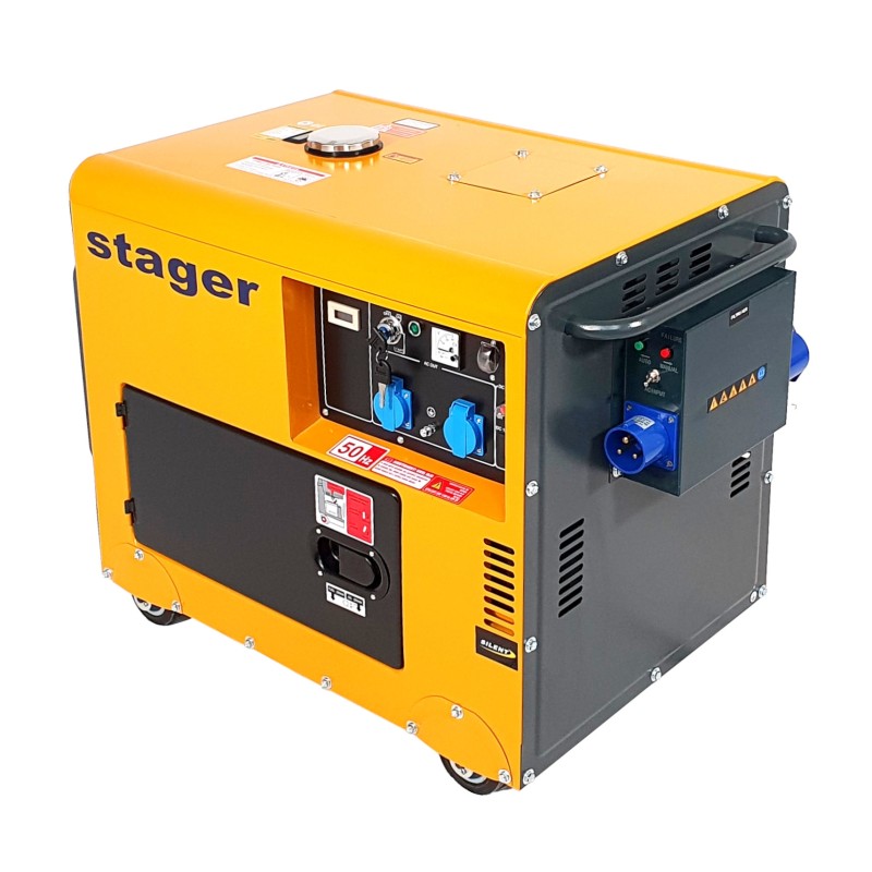 Stager DG 5500S+ATS, generator diesel eficient