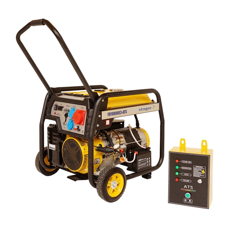 Generator Stager FD 10000E3+ATS 8kW compact si fiabil