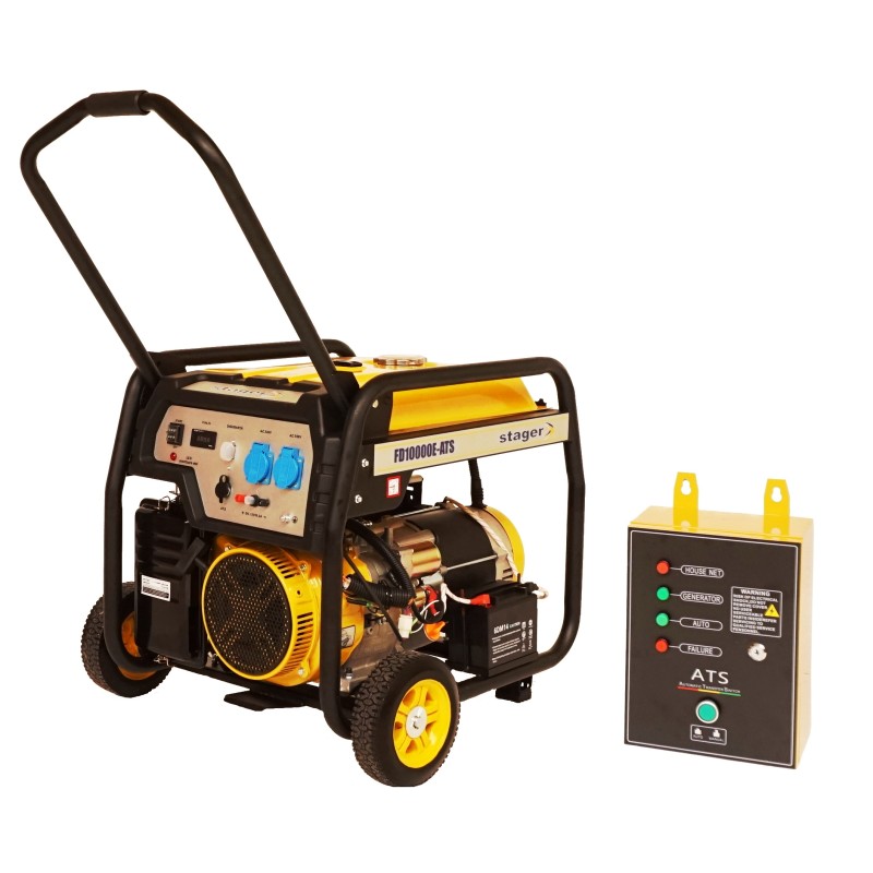 Generator Stager 8kW cu sistem automatizare ATS