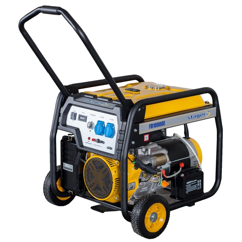 Generator Stager 8kW, pornire electrica, fiabil