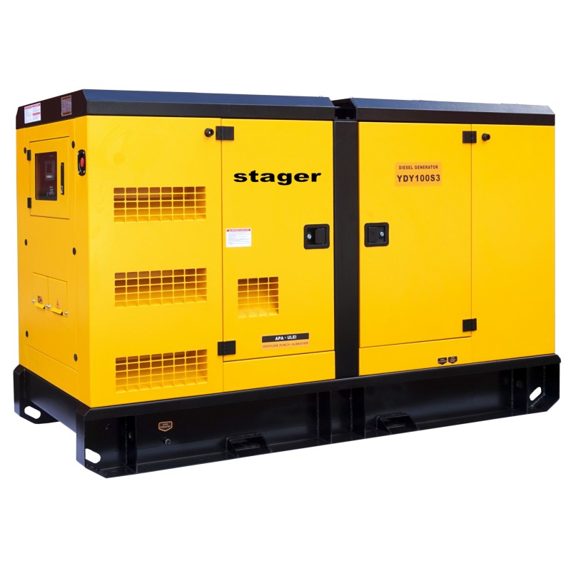 Generator diesel trifazat 91kVA, insonorizat