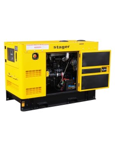 Generator diesel insonorizat STAGER de 15kW, eficient